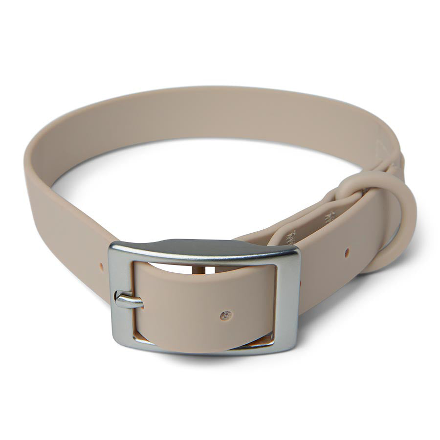 Waterproof Dog Collar – Beige