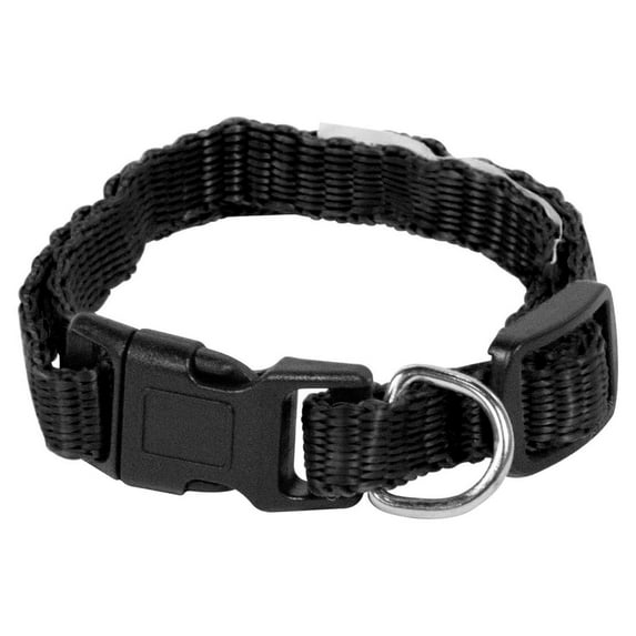 Nylon Dog Collar – Black